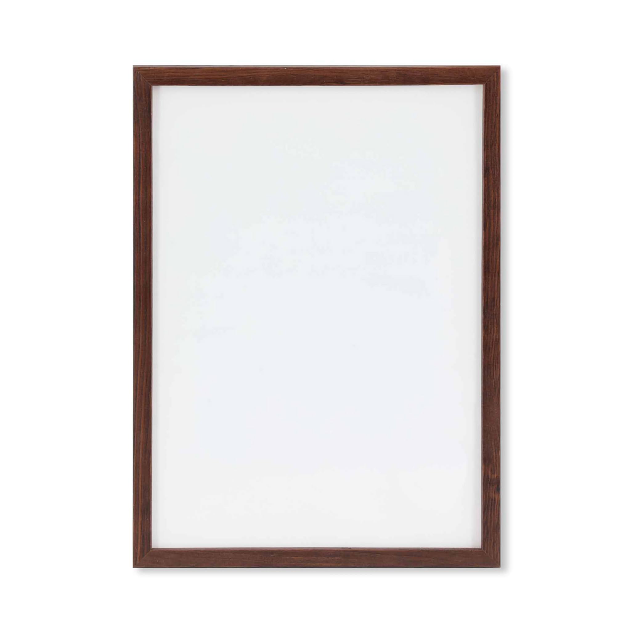 Amazon.co.jp: 木製ポスターフレーム A4 ウォールナット 枠の幅が細い